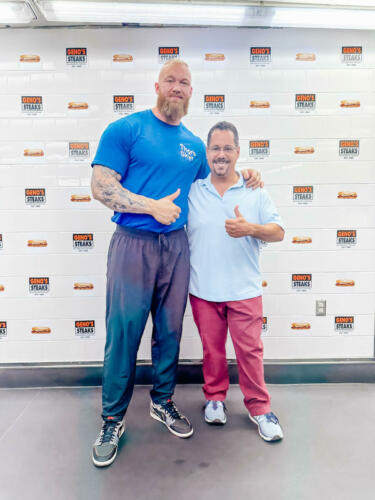 Thor ‘The Mountain’ Björnsson from Game of Thrones